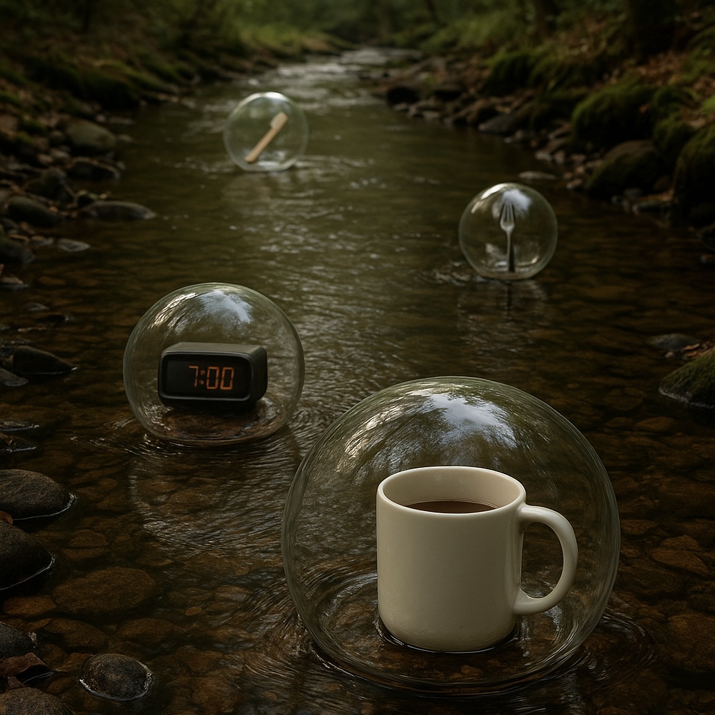 Time Stream routine bubbles